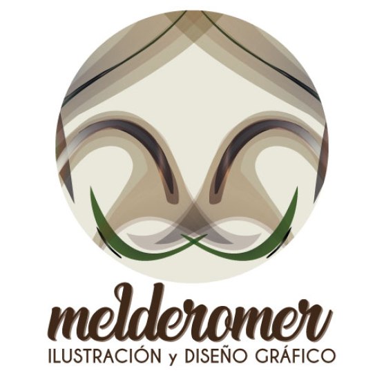 Creación de avatar para el nuevo logotipo de melderomer Ilustración y Diseño Gráfico, marca que me representa.